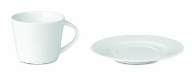 Logo trade firmakingituse pilt: Cappuccino tass ja alustass