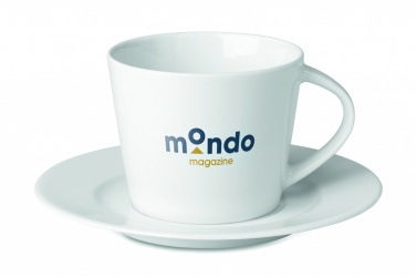 Logotrade reklaamkingid pilt: Cappuccino tass ja alustass