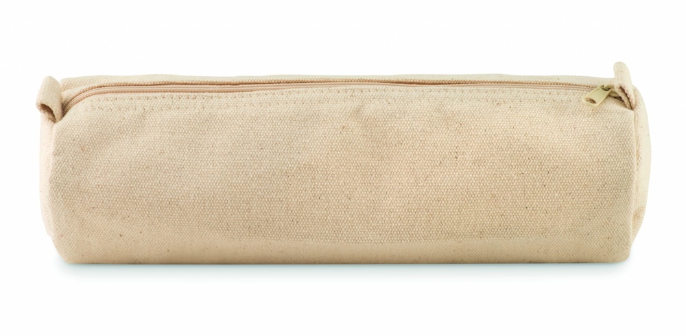 Logotrade ärikingitused pilt: Puuvillane pliiatsikarp 320 gr/m²