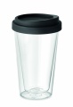 Kõrge borosilikaatklaas 350ml, Must