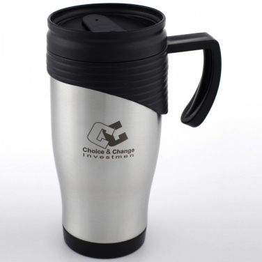 Logo trade reklaamkingitused foto: Roostevabast terasest termotass EL PASO 400 ml