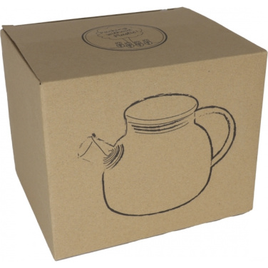 Logotrade firmakingid pilt: Bambusest kaanega klaaskann FRANKFURT 1000ml