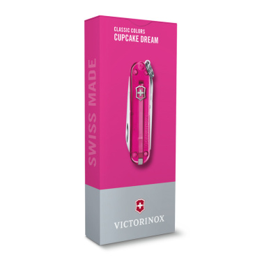 Logo trade firmakingi pilt: Taskunuga Classic SD läbipaistev Victorinox