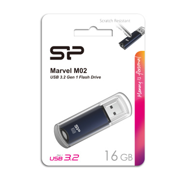 Logo trade firmakingi pilt: Mälupulk Silicon Power Marvel – M02 3.2 16GB