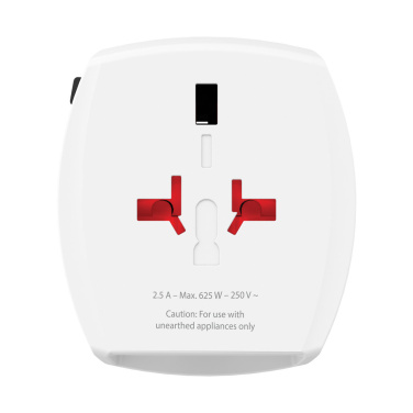 Logotrade meened pilt: SKROSS World Travel Adapter MUV 2-pooluseline USB A ja C-ga