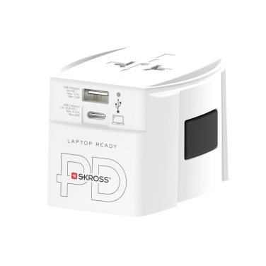 Logo trade firmakingitused foto: SKROSS World Travel Adapter MUV 65W PD USB C kaabliga