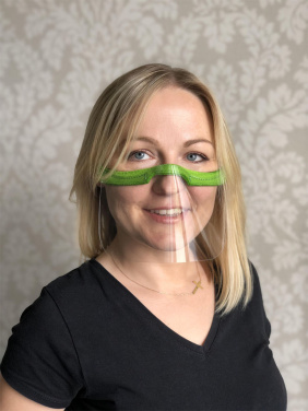 Logotrade reklaamkingitused pilt: KALIPSO näokaitse - läbipaistev mask suu ja nina jaoks 1447162