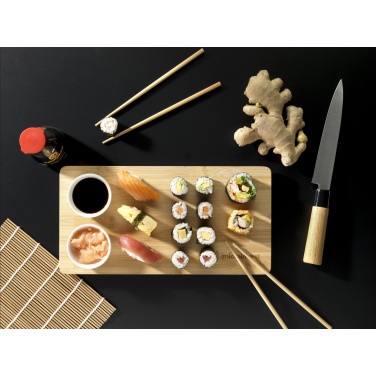 Logo trade ärikingid foto: Temaki Bamboo Sushi Tray kinkekomplekt