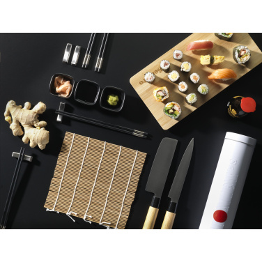 Logotrade meene foto: Temaki Bamboo Sushi Tray kinkekomplekt