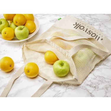 Logotrade firmakingid pilt: Natura Organic Mesh Shopper (180 g/m²) ostukott
