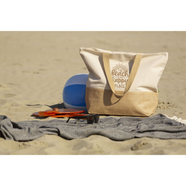 Logo trade firmakingi pilt: Cancun Beachbag orgaaniline puuvill (320 g/m²)