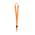 Kaelapael võtmehoidjaga 2 cm, oranž