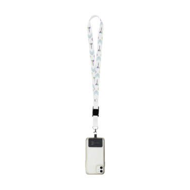 Logo trade firmakingi pilt: Lanyard Sublimatie Lukk RPET 2 cm Patch võtmejuhtmega