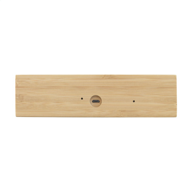 Logo trade ärikingitused foto: Bambusest äratuskell juhtmevaba laadijaga