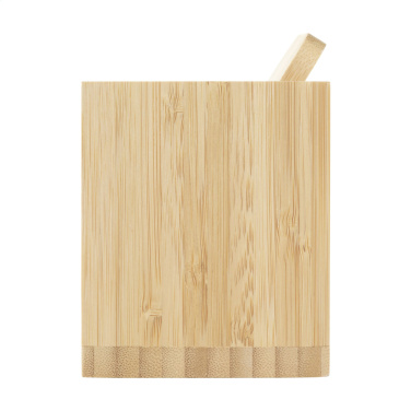 Logo trade firmakingituse pilt: Bamboo Boss 15W laadija/pliiatsihoidja