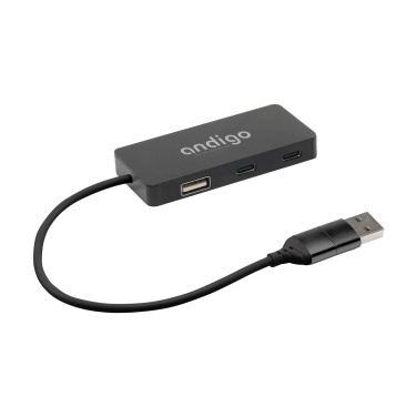 Logotrade ärikingitused pilt: Tecco GRS taaskasutatud alumiiniumist USB-jaotur