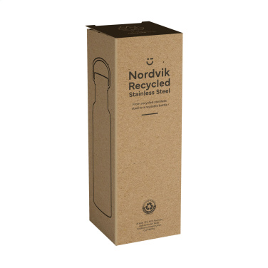 Logo trade reklaamkingitused foto: Nordvik RCS Recycled Steel 500 ml joogipudel