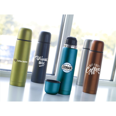 Logotrade ärikingi foto: Frosted Bottle RCS Recycled Steel 500 ml termopudel