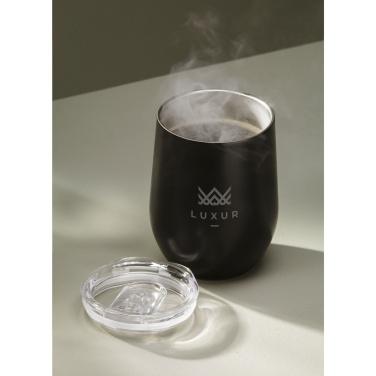 Logotrade reklaamkingituse foto: Huevo RCS Recycled Steel Cup 350 ml termotass