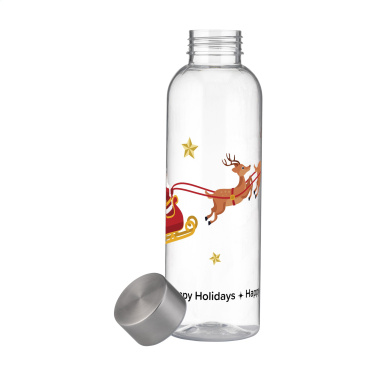 Logo trade reklaamkingituse pilt: Senga GRS RPET pudel 500 ml X-Mas