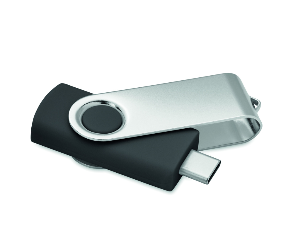Logotrade reklaamkingitused pilt: 16 GB USB-mälupulk 3.0 C-tüüp