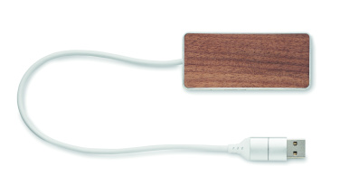 Logotrade reklaamtooted pilt: UBAH USB-jaotur 4 porti 27,5 cm