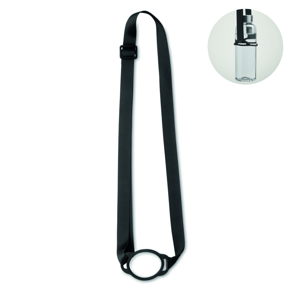 Logo trade reklaamkingituse pilt: LANCUP must pael koos topsihoidjaga 6cm