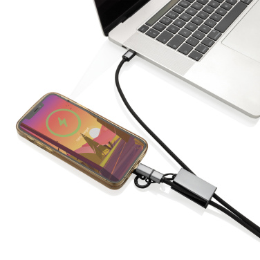 Logo trade ärikingid foto: Terra RCS taaskasutatud PET telefoni kaelapael kahe laadimiskaabliga