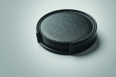 Logotrade reklaamkingitused pilt: POSA 4 PU nahast tassialuste komplekt