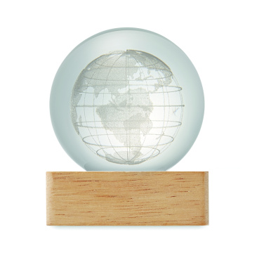 Logotrade reklaamtooted pilt: LED-klaasist kera Globe