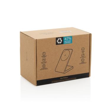 Logotrade ärikingi foto: VoltPerch RCS taaskasutatud plastist 15W magnetiline juhtmevaba laadija