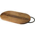 Julienne akaatsiapuidust lõikelaud käepidemega, Puit
