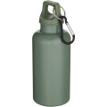 Oregoni 400 ml RCS taaskasutatud plastist veepudel karabiiniga, Kanarbikuroheline