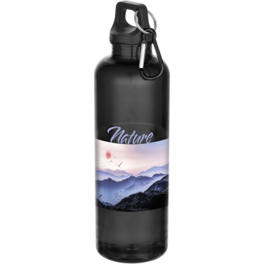 Logo trade reklaamkingid foto: Oregoni 750 ml RCS taaskasutatud plastist veepudel karabiiniga