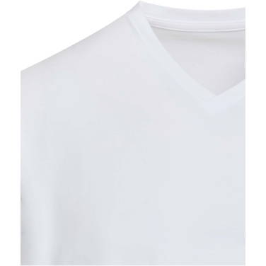Logo trade firmakingi pilt: Balfour 200 g/m² lühikeste varrukatega V-kaelusega unisex OCS orgaaniline T-särk