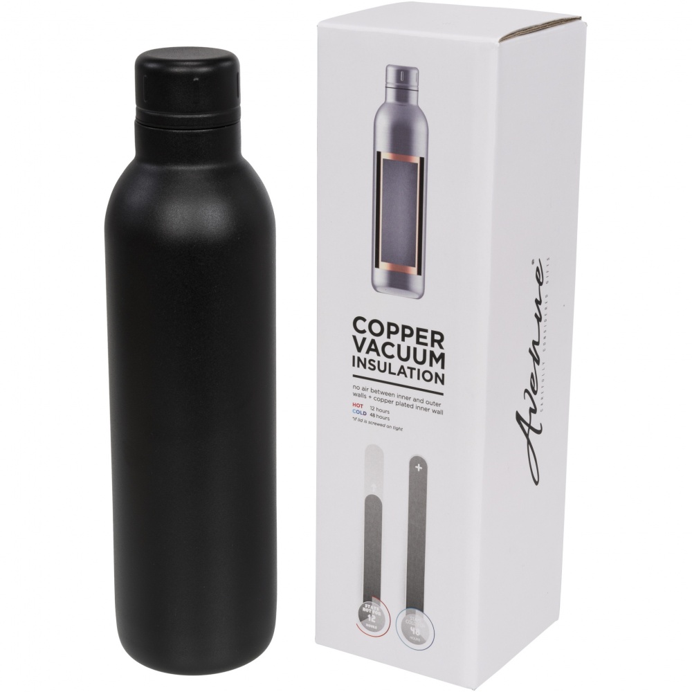 Logotrade mainoslahjat kuva: Thor-termospullo, kuparieriste, 510 ml