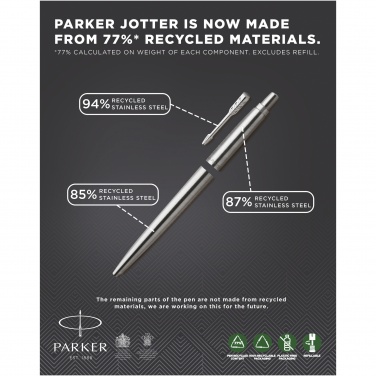 Logotrade mainoslahja tuotekuva: Parker Jotter SS-kuulakärkikynä