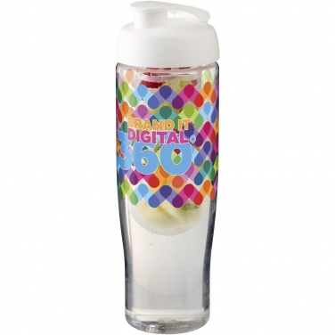 Logotrade mainostuote tuotekuva: H2O Active® Tempo 700 ml flip kansi urheilujuomapullo & uuttaja