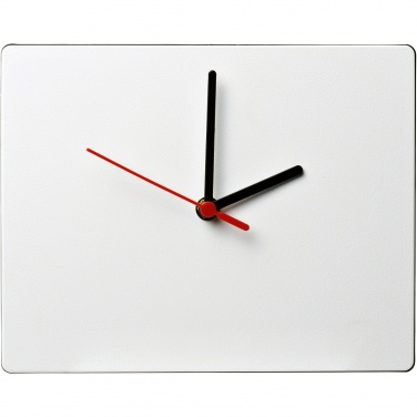 Logotrade mainoslahja tuotekuva: Brite-Clock®-seinäkello, suorakulmainen