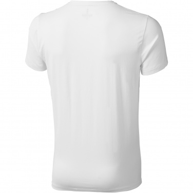 Logo trade liikelahjat mainoslahjat kuva: Kawartha short sleeve men's organic V-neck t-shirt