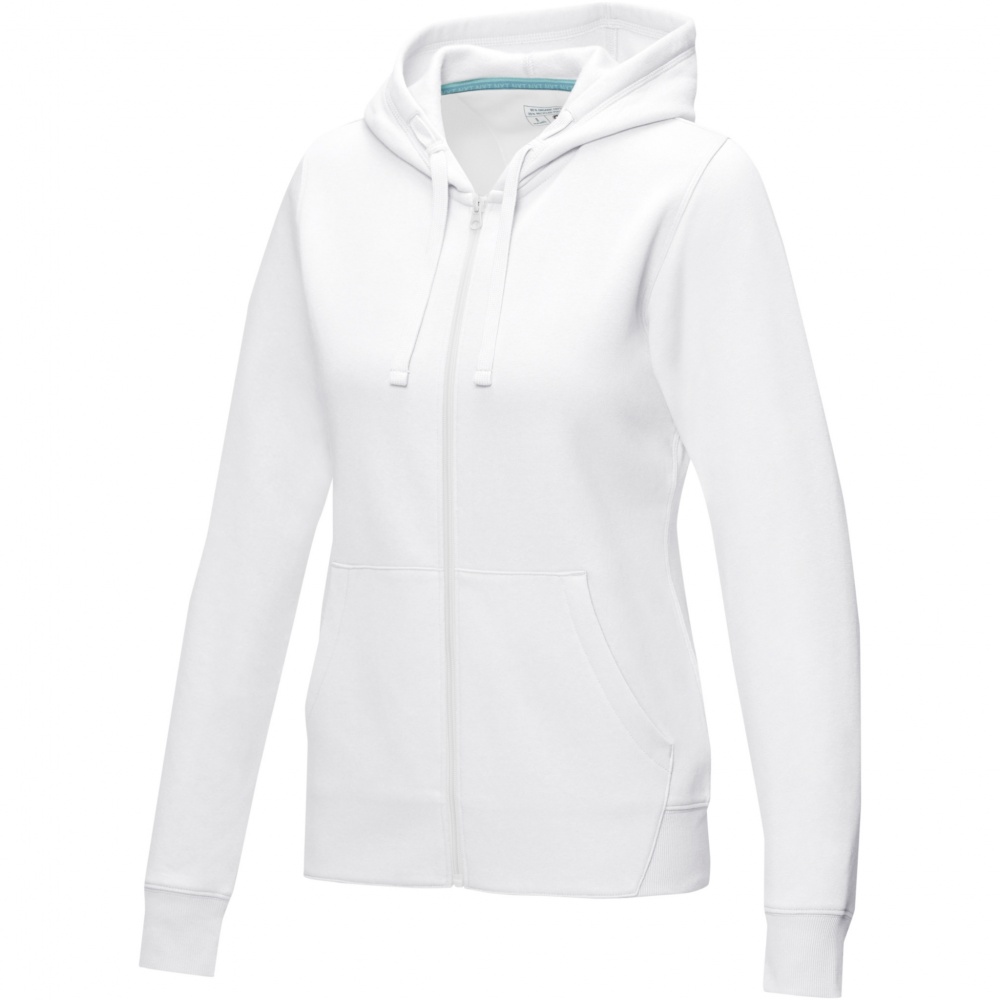 Logo trade mainoslahjat ja liikelahjat kuva: Ruby women’s organic recycled full zip hoodie