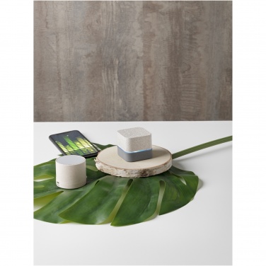 Logotrade liikelahjat kuva: Kikai Bluetooth® -kaiutin, vehnänolkea