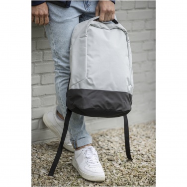 Logotrade mainostuote tuotekuva: Cover GRS RPET-reppu varkaudenesto-ominaisuudella 18L