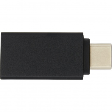 Logo trade mainoslahjat tuotekuva: ADAPT alumiininen USB-C-USB-A 3.0 -sovitin