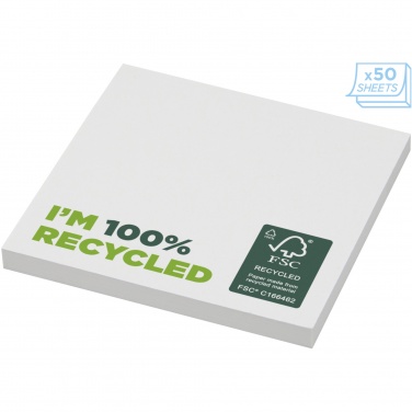Logotrade mainostuote tuotekuva: Sticky-Mate® kierrätetyt tarralaput 75 x 75 mm