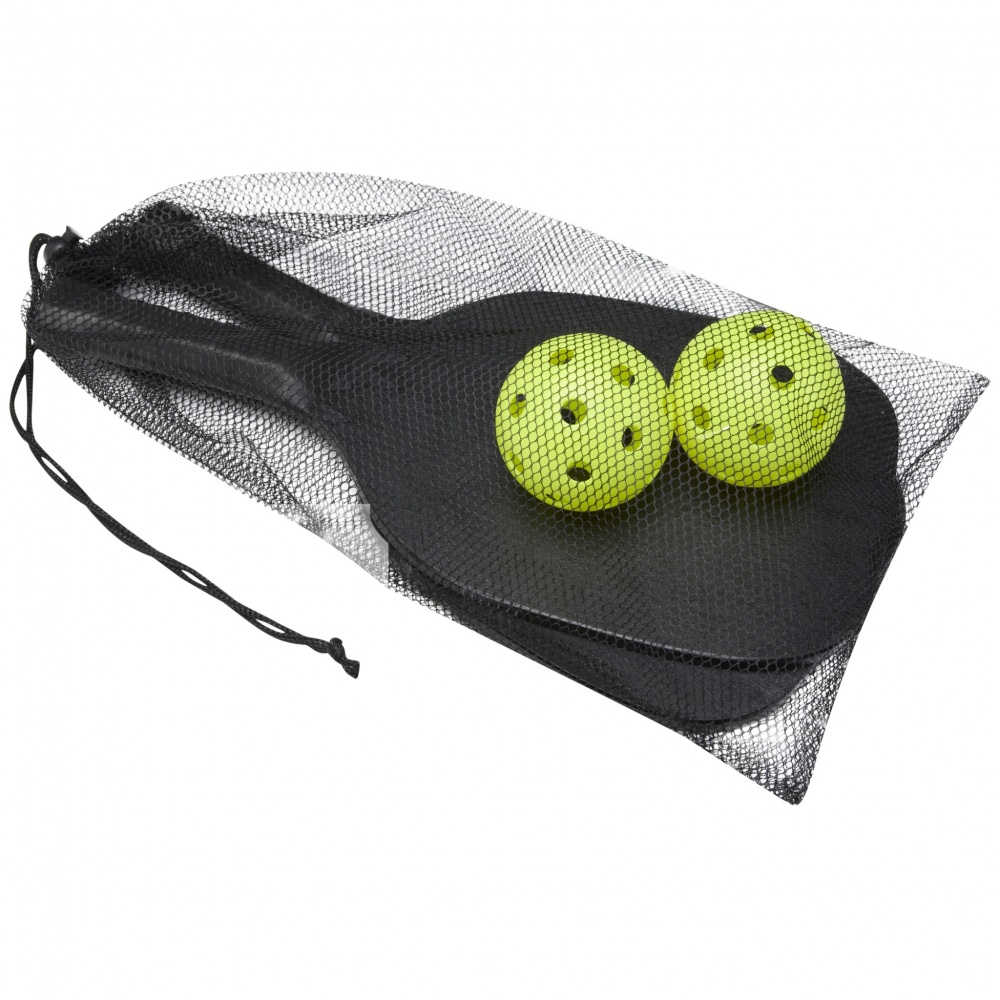 Logotrade liikelahja mainoslahja kuva: Enrique-mailasetti verkkopussissa