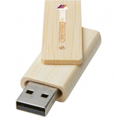 Logo trade mainostuotet tuotekuva: Rotate 16 Gt bambuinen USB-muistitikku
