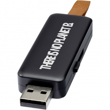 Logo trade liikelahja mainoslahja tuotekuva: Gleam 8 Gt:n USB-muisti valotehosteella