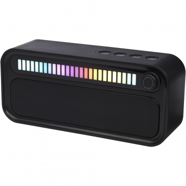 Logotrade mainoslahja tuotekuva: Music Level 5 W:n Bluetooth®-kaiutin RGB tunnelmavalolla