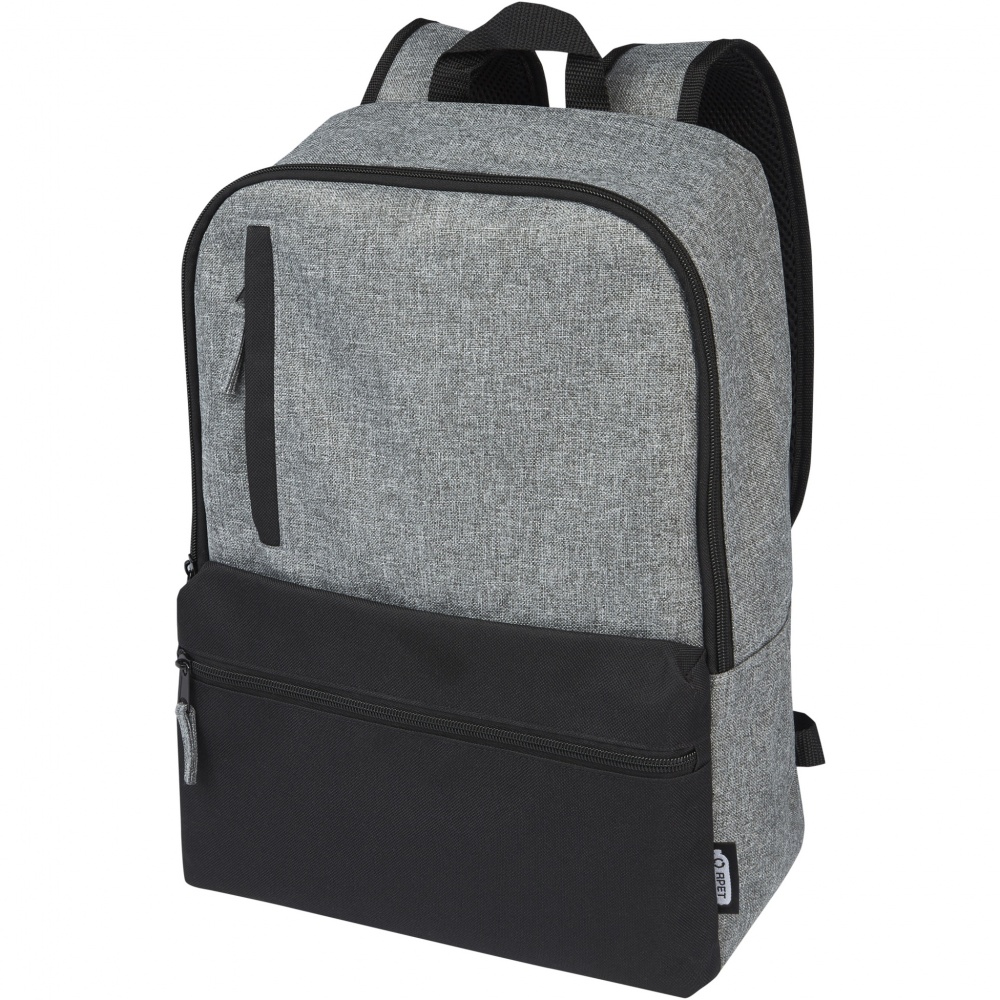 Logotrade liikelahjat kuva: Reclaim 15" GRS-kierrätetty kaksivärinen reppu kannettavalle 14 l